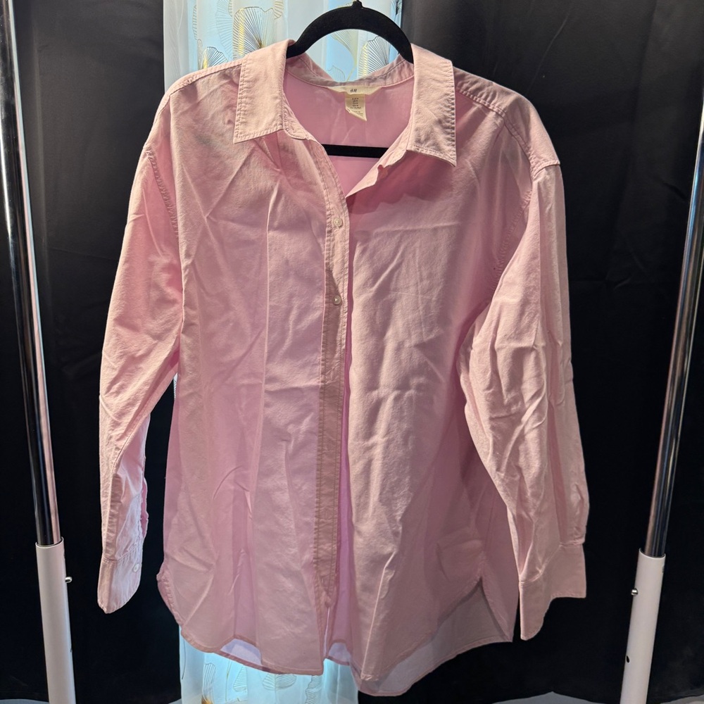 H&M Pink Button Down Shirt